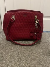 Ladies Guess handbag in red