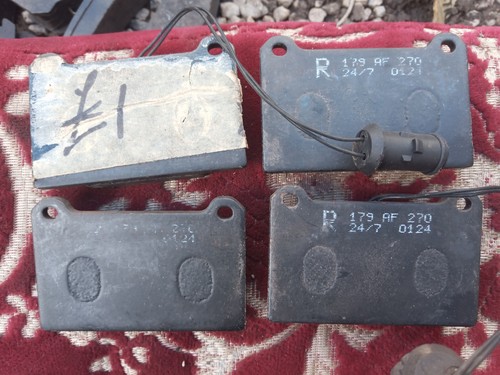 Brake pad set - fits, rover