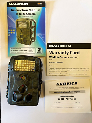 Maginon wk3 trail camera - wk3, hd