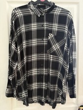 Ladies BNWT Black White Check