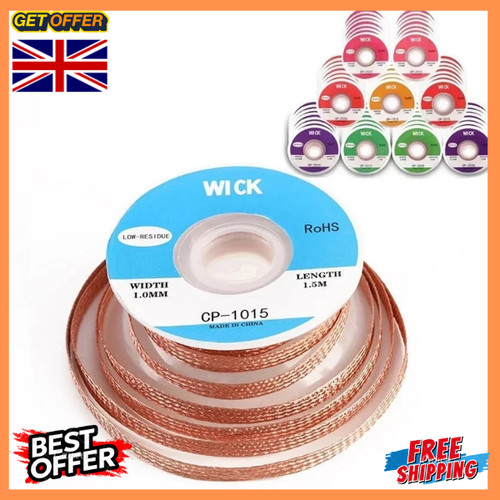 Solder wick desoldering braid - solder,