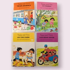 Topsy and Tim Books X4 Jean Adamson Blackie 1977-83' Mixed Lot