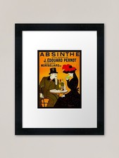 Vintage Absinthe Advert Framed