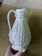 Wedgwood Feather/Fern Jug/Pitcher - Porcelain/China - Made in England