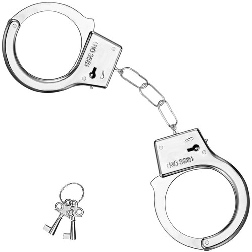 Police handcuffs metal - police,