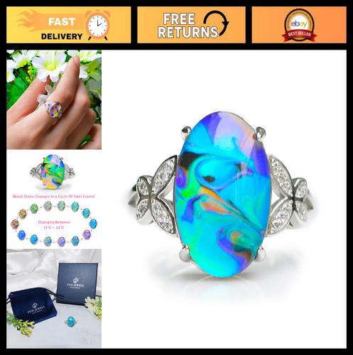Color change mood - ring, for