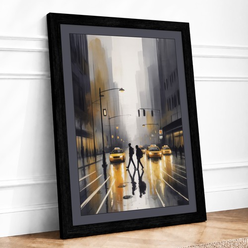 Solitary street modern framed - solitary,