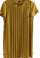NW3 Hobbs Pleated Dress pear