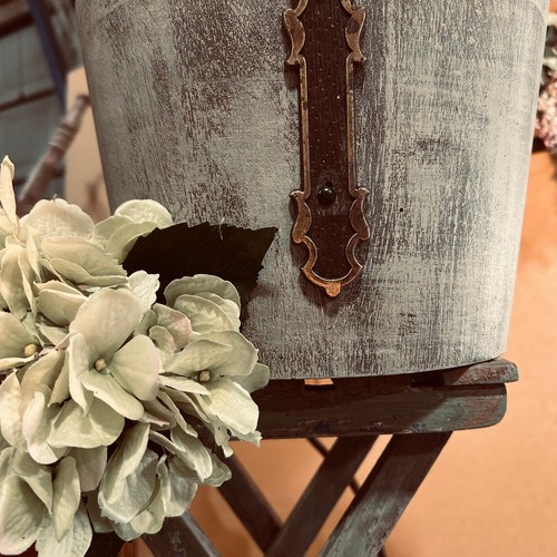 Wooden bucket pail - bucket,