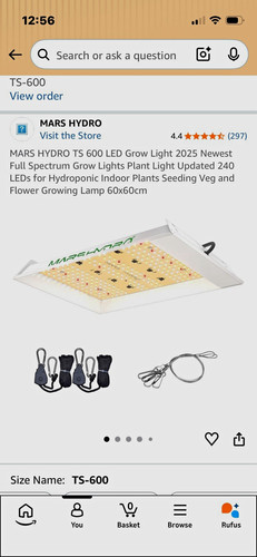 2025 mars hydro 600 led - mars, ts-600