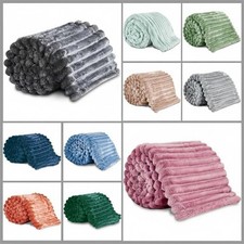 Luxury Soft Ribbed Faux Fur