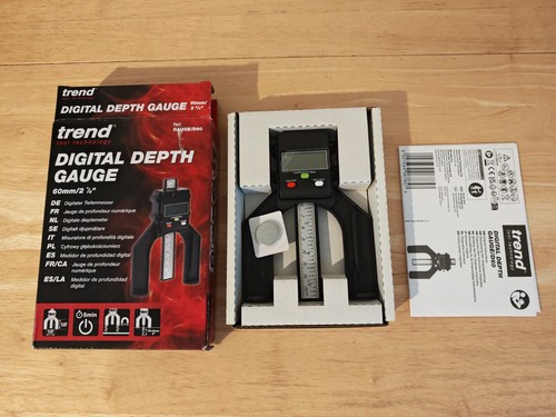 Trend digital depth - depth, gauge