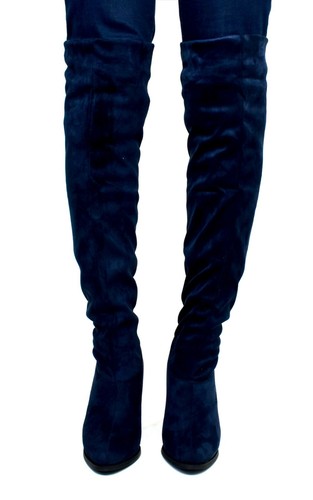 Ladies knee high boots side - boots,