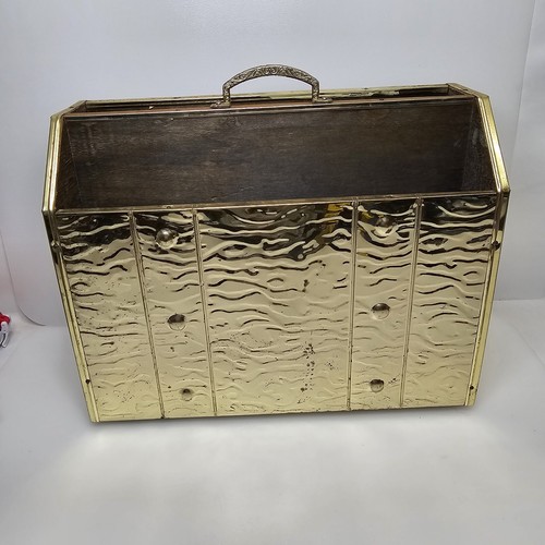 Vintage brass newspaper - vintage,