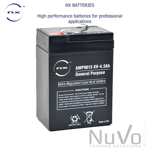 Rechargeable battery 5ah - 6v, 4.5ah