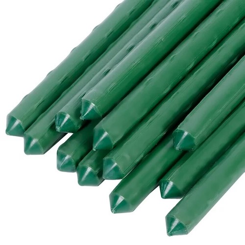 Green garden plant stakes - green,