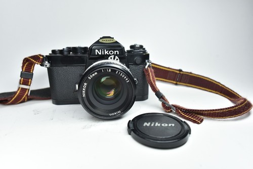 Vintage nikon slr film - nikon, fe