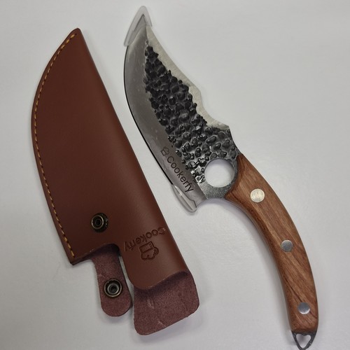 Cookerfy brown leather knife - brown,