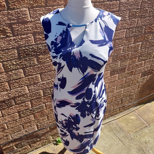 Roman ivory floral - floral, dress