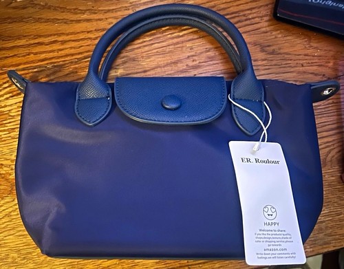 Riccowcow small blue satchel - riccowcow,