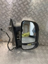 2009 FIAT DUCATO DRIVER SIDE WING MIRROR WHITE #2
