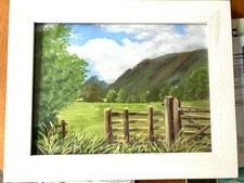 Lake District original pastel