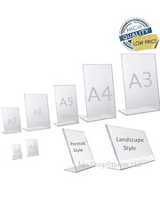 New Acrylic Counter Poster