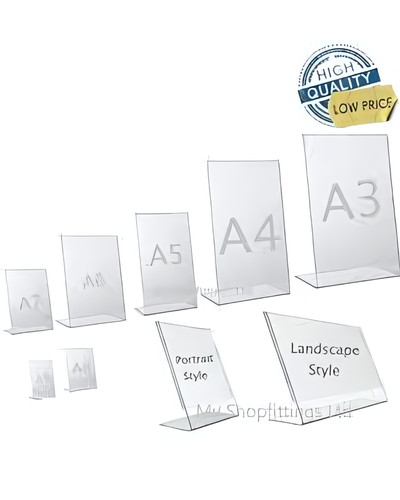 New acrylic counter poster - acrylic,