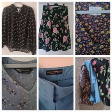 Bundle Of Womens Clothes Size 12 - Laura Ashley, M&S, Mountain Warehouse, Etc