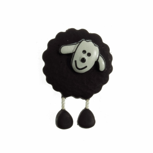 Trimits button dangly legged - button,