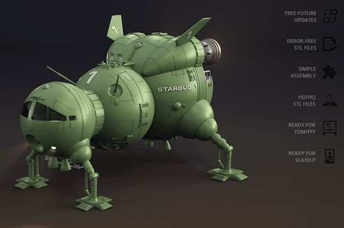 Starbug red dwarf spaceship - dwarf,
