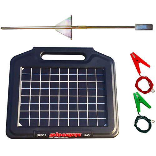 Solar electric fence - solar,