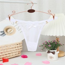 Women Sheer Thongs Knickers