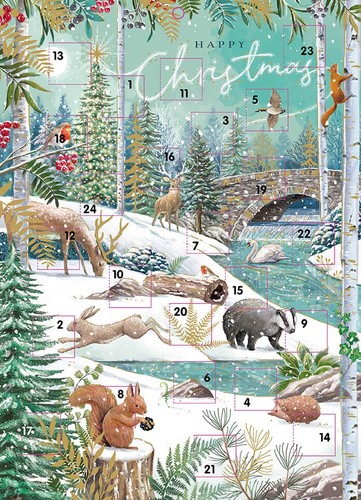 Traditional advent calendar - advent,