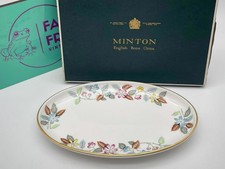 Vintage Minton Boxed Bone China oval plate