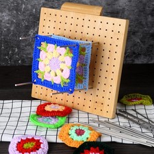 Handmade Crochet Flower Board
