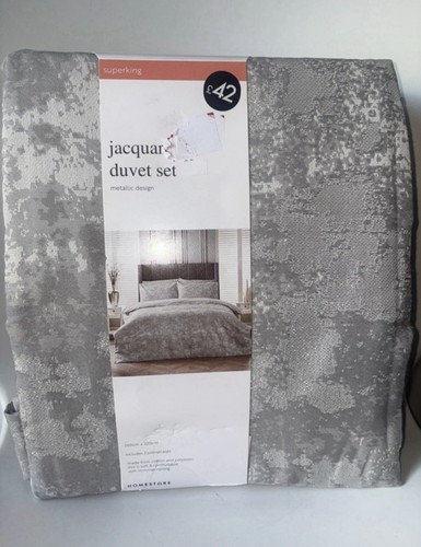 Homestore jacquard duvet set - jacquard,