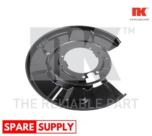 Splash panel brake disc - disc, for