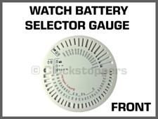 Watch Battery Selector Gauge