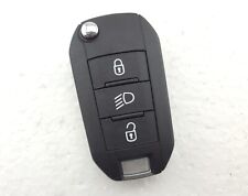 CITROEN C3, C4, C4 CACTUS, Etc. 3 Button Flip Key Fob - HUF 8435 (Tested) #5