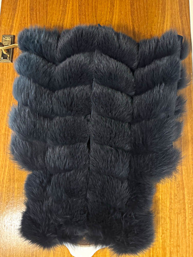 Women black fox fur - women’s,