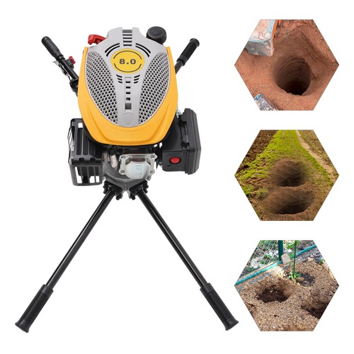 8hp stroke petrol post hole - 4-stroke,