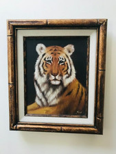 ORIGINAL FRAMED TIGER OIL