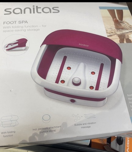 Sanitas foot bubble spa - foot,