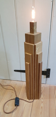 Art deco skyscraper - art,