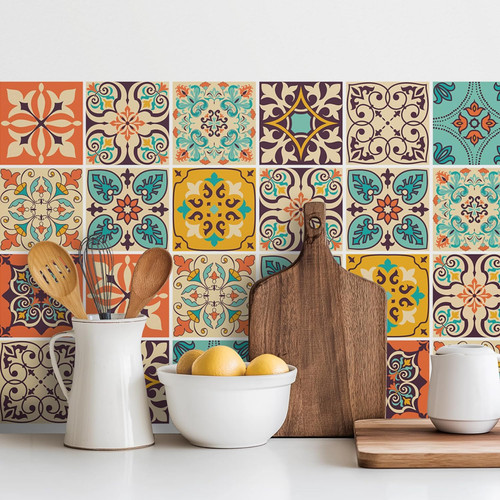 Vintage moroccan bohemian tile - vintage,