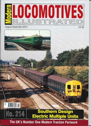 Modern locomotives illustrated - modern,