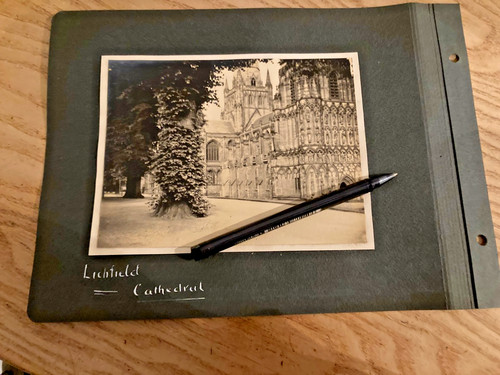 Lichfield cathedral 1930s - lichfield,