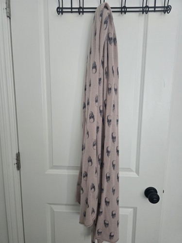 Skull cashmere scarf wrap - cashmere, scarf/wrap