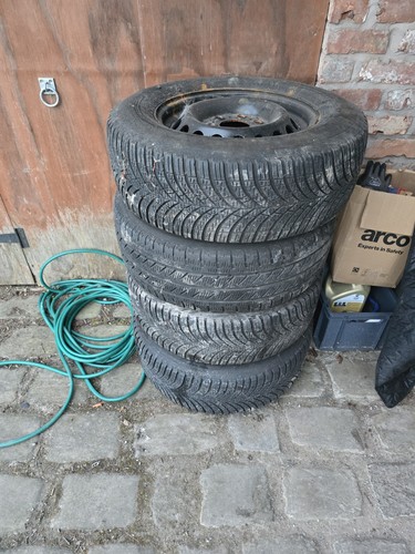 Wheels and tyres off - and,